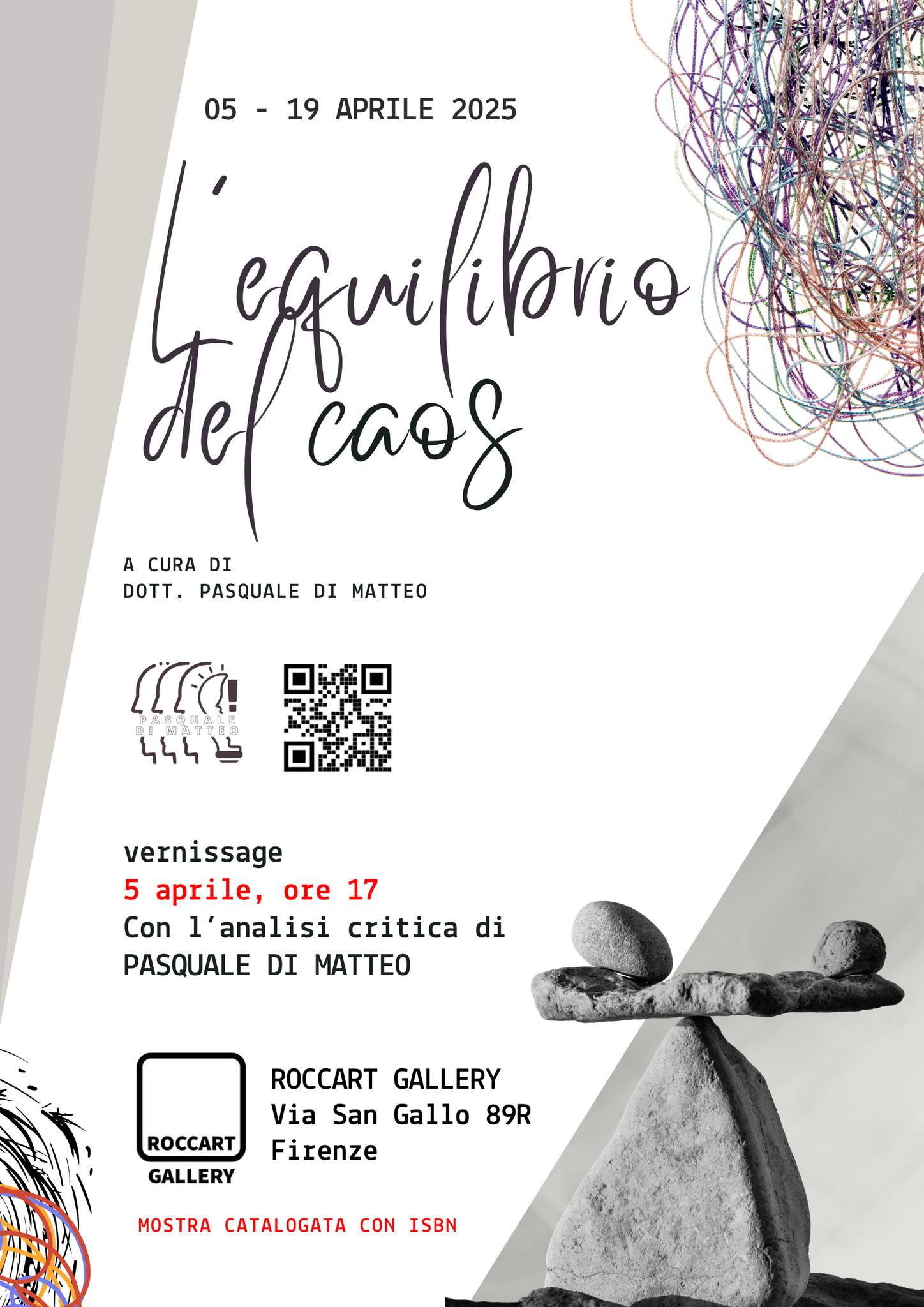 L'EQUILIBRIO DEL CAOS - Roccart Gallery - Firenze - Year 2025